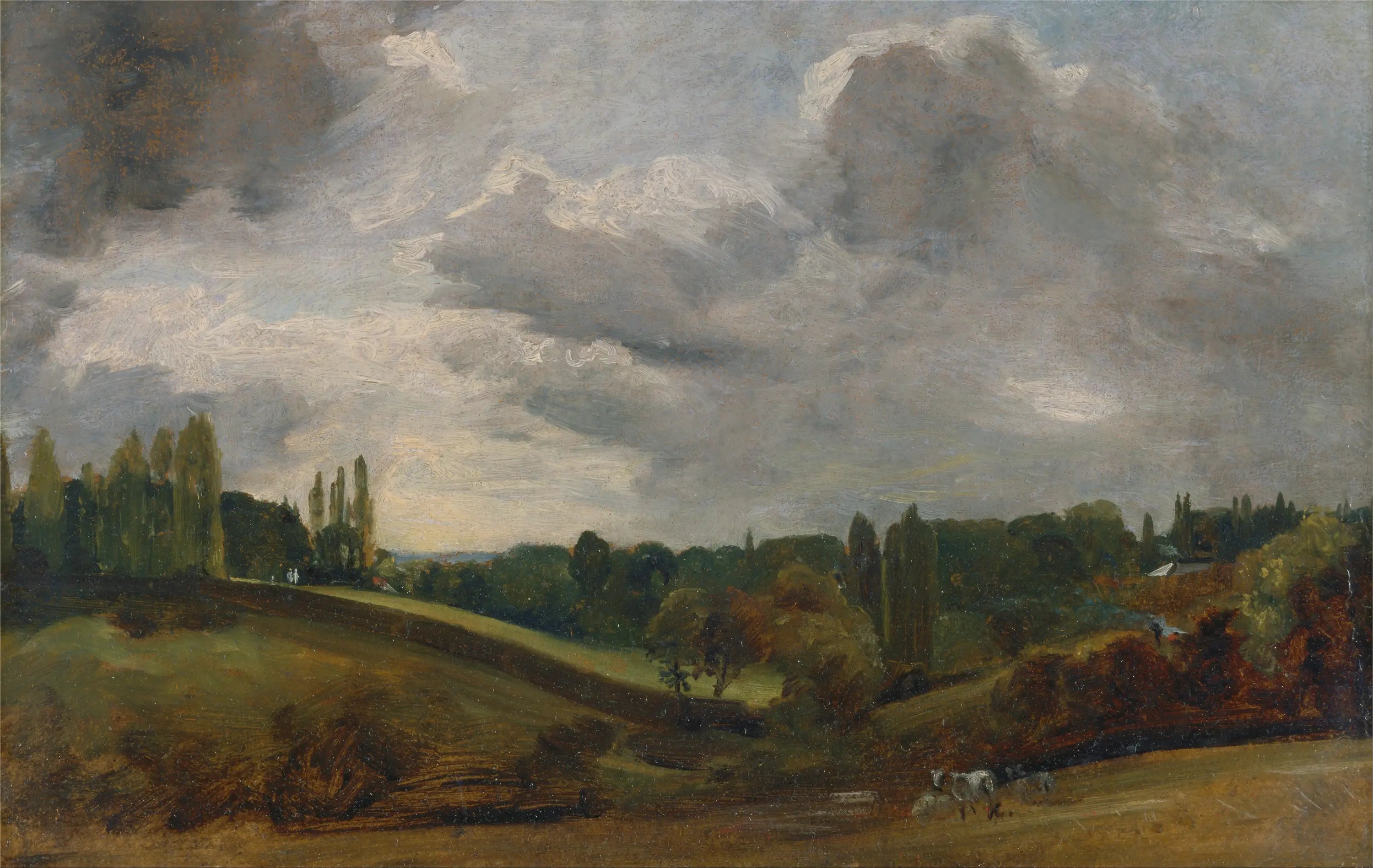 East Bergholt - John Constable image 1 tableau peint à l’huile sur toile