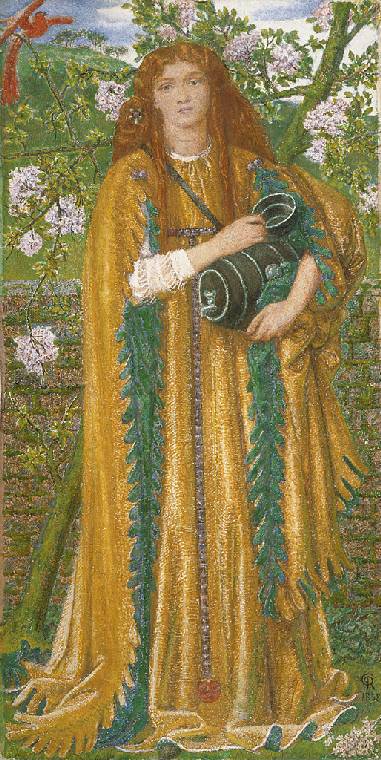Eau dorée - Dante Gabriel Rossetti