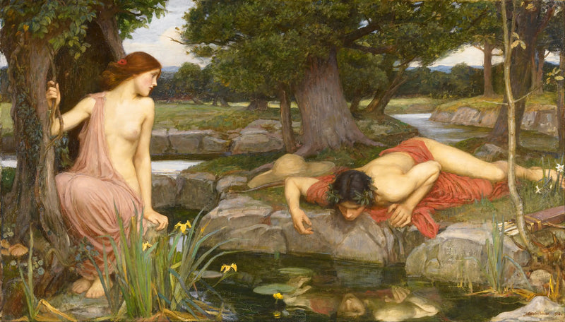 Écho et Narcisse - John William Waterhouse