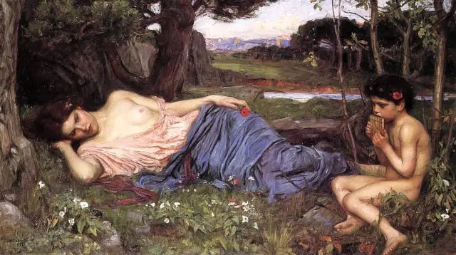 Écouter ses douces mélodies - John William Waterhouse