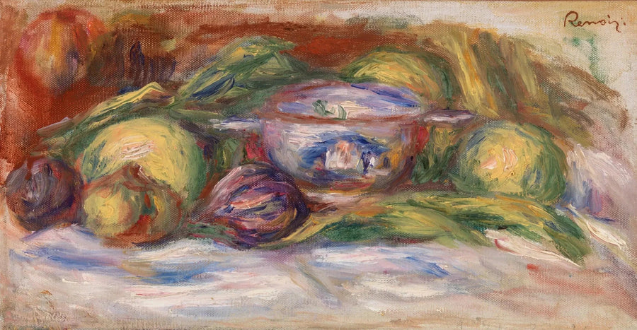 Écuelle, figues et pommes, 1916 – Renoir