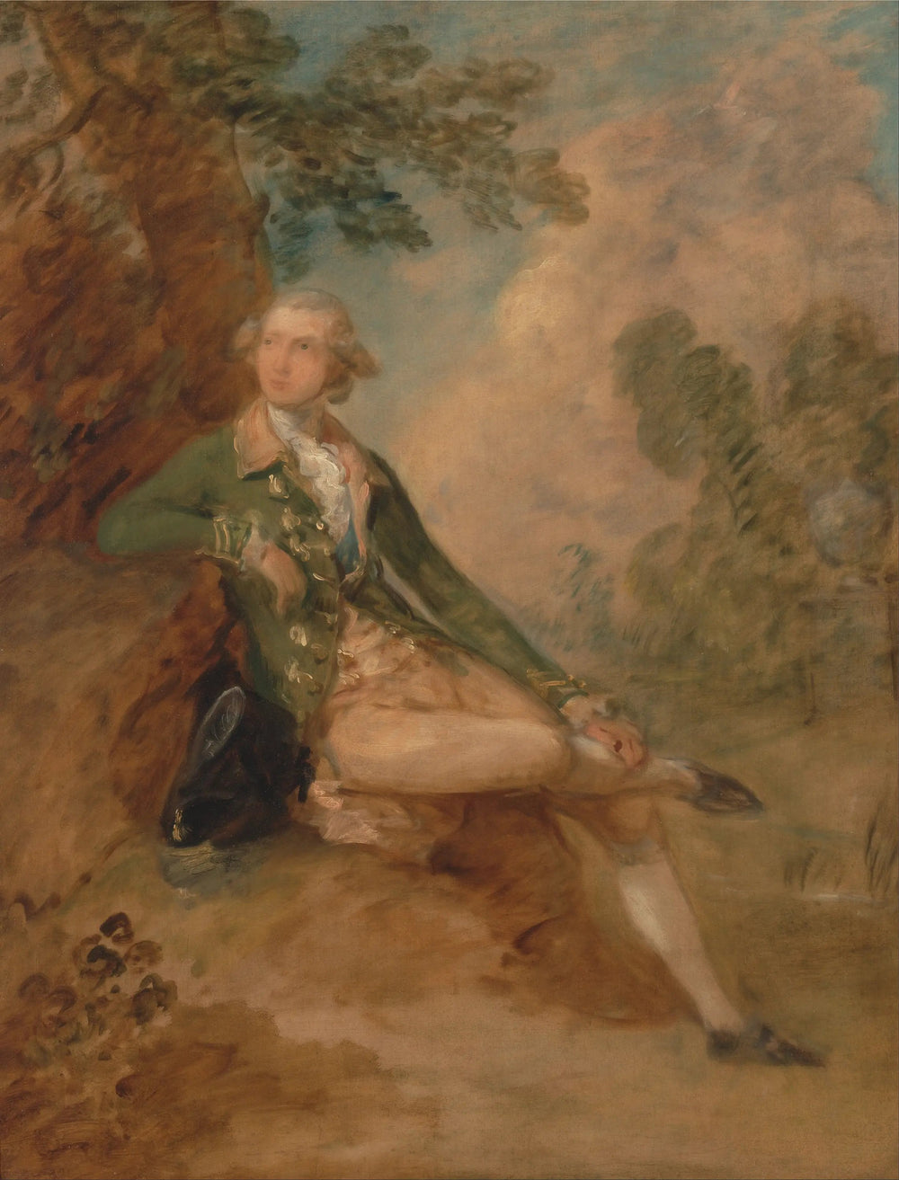 Édouard Auguste, duc de Kent - Thomas Gainsborough image 1 reproduction artisanale de tableau