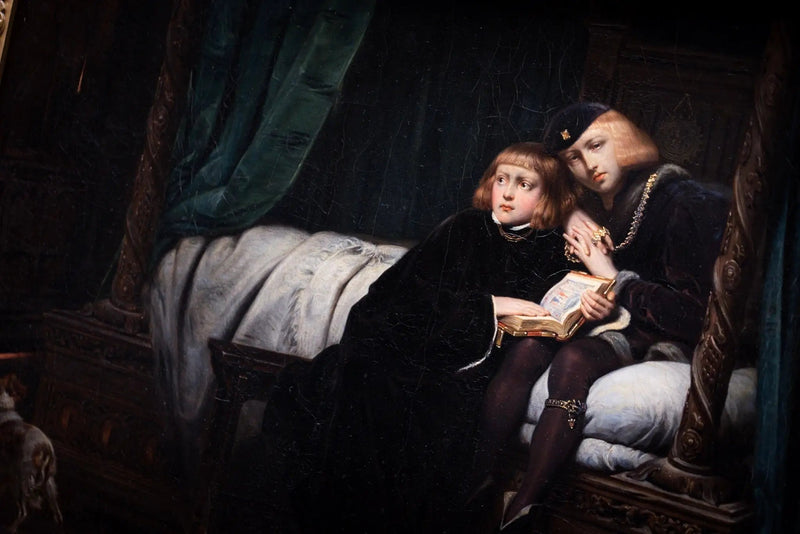 Édouard V et le duc d'York dans la Tour - Paul Delaroche