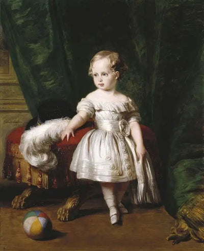 Édouard VII (1840-1910) quand Albert Édouard prince de Galles - Franz Xaver Winterhalter - Alpha Reproduction