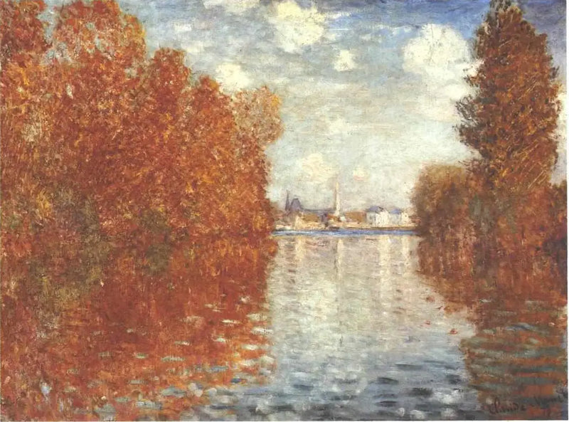 Effet d'automne à Argenteuil - Claude Monet