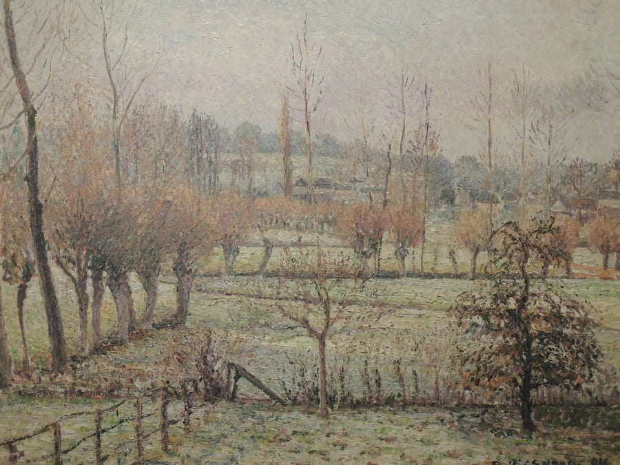 Effet de neige à Éragny - Camille Pissarro
