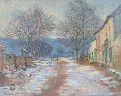 Effet de neige à Limetz W1056 – Claude Monet