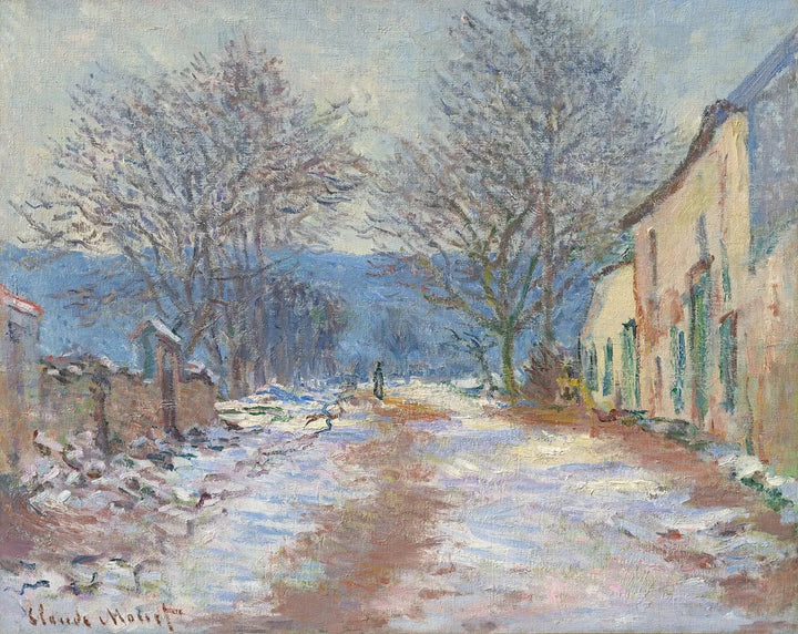 Effet de neige à Limetz W1056 – Claude Monet