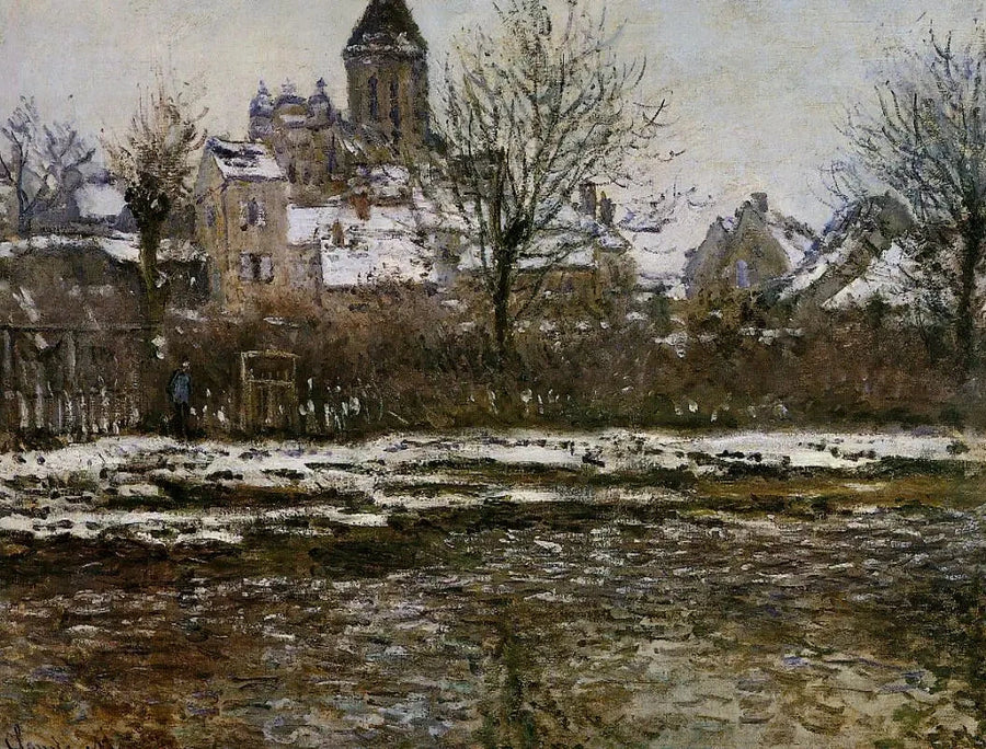 Effet de neige à Vétheuil W506 – Claude Monet