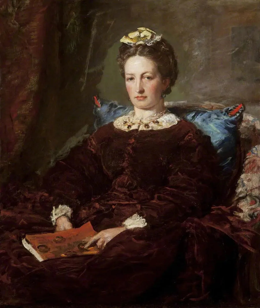 Effie Millais, née Gray (1828-1897) - John Everett Millais
