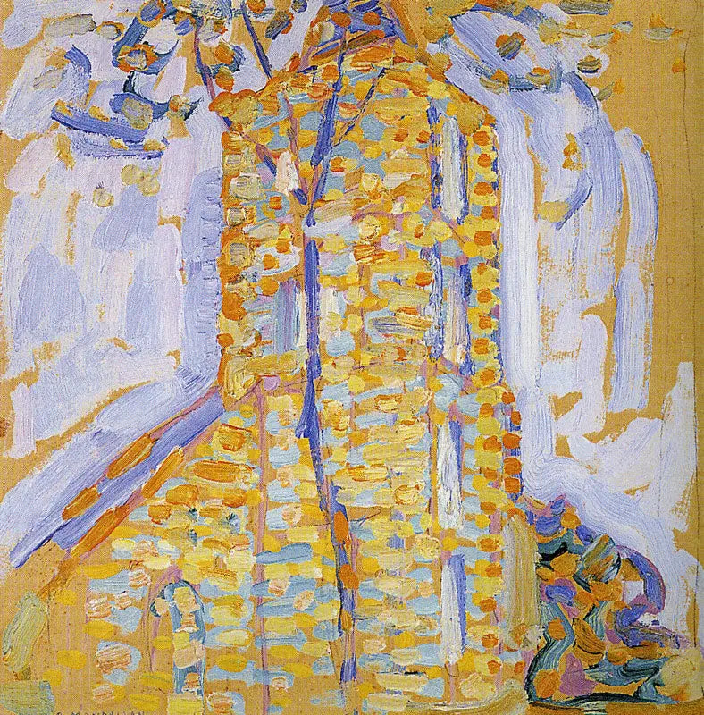 Église à Domburg - Piet Mondrian
