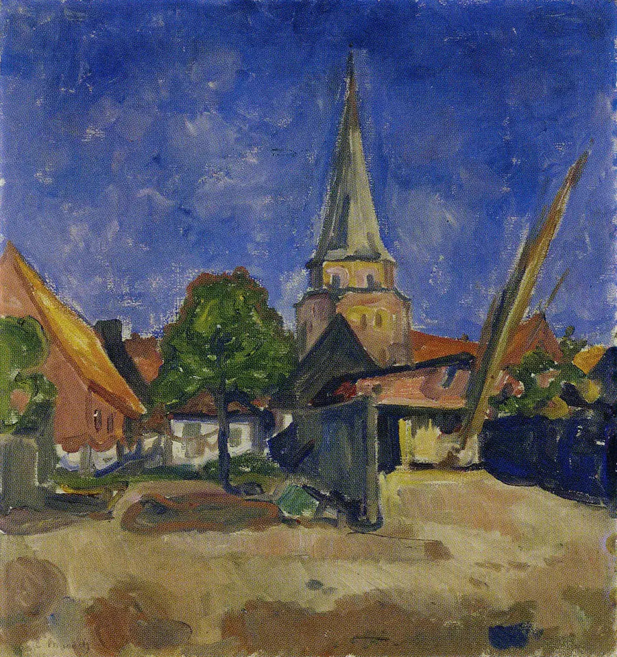Église à Travemünde - Edvard Munch