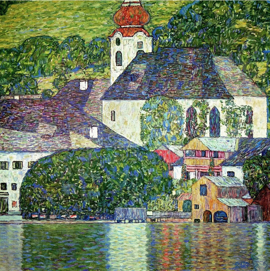 Église d’Unterach sur Attersee - Gustav Klimt