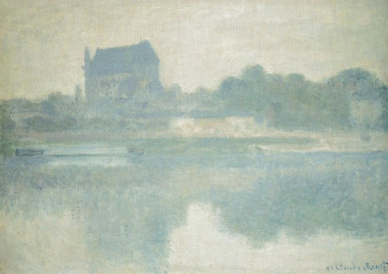 Église de Vernon, Fog - Claude Monet