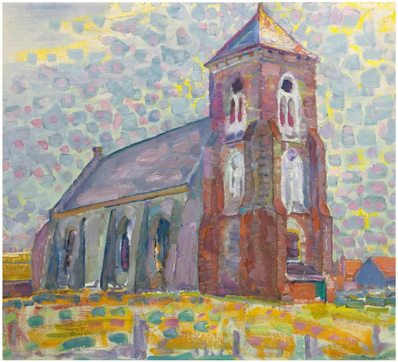 Église de Zoutelande - Piet Mondrian