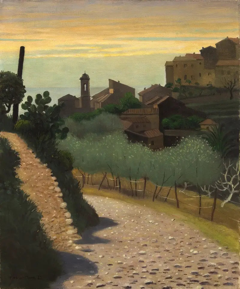 Église Sainte-Anne à Cagnes - Félix Vallotton