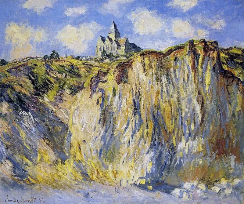Église de Varengeville, effet du matin W794 – Claude Monet