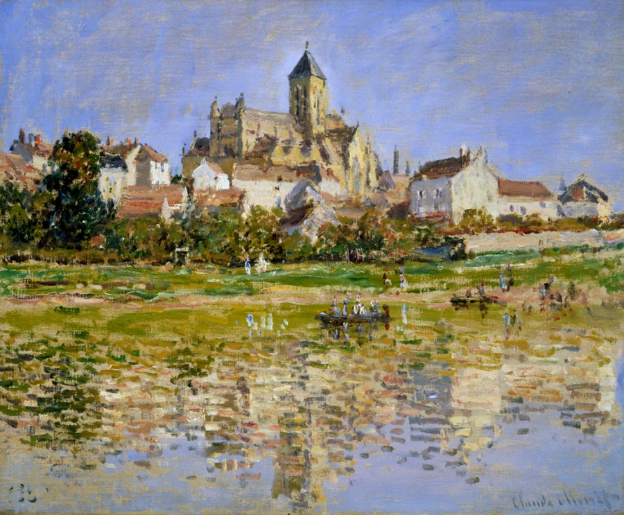 L’Église de Vétheuil W531 – Claude Monet