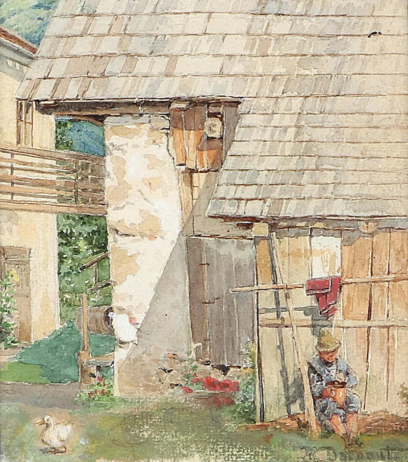 Ein Bauer - Hugo Darnaut
