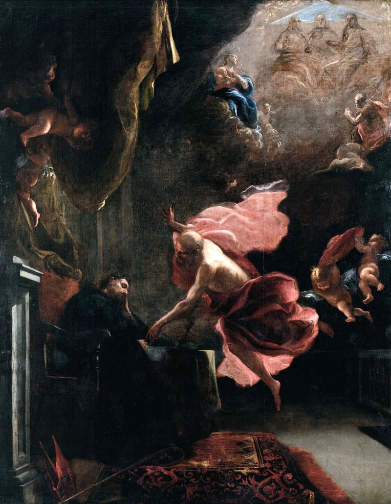 El sueño de San Agustín - Claudio Coello