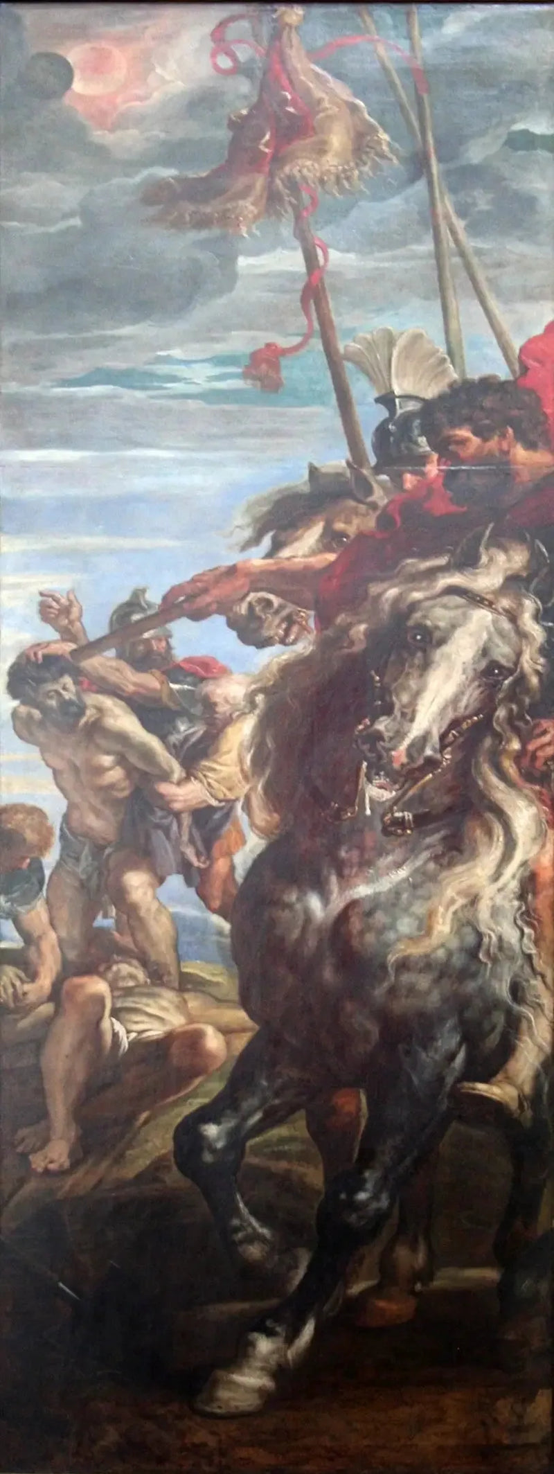 Élévation de la Croix (panneau de droite) - Peter Paul Rubens