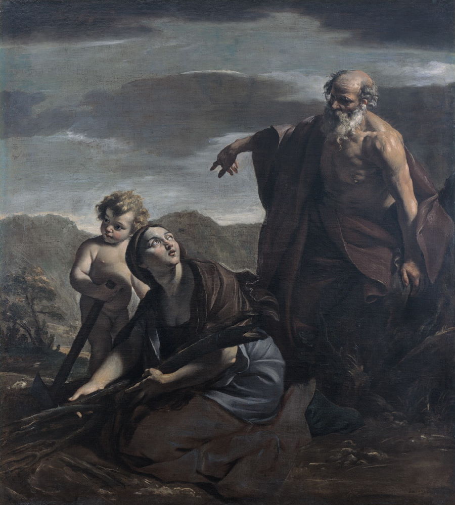 Élie et la veuve de Sarepta - Giovanni Lanfranco - Alpha Reproduction