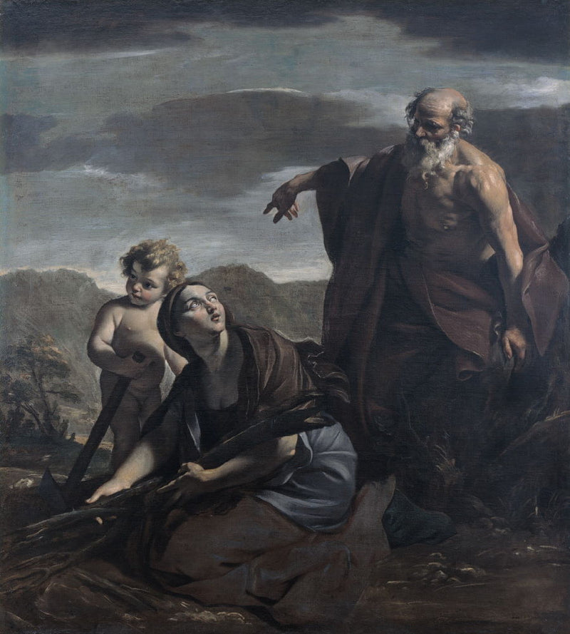 Élie et la veuve de Sarepta - Giovanni Lanfranco