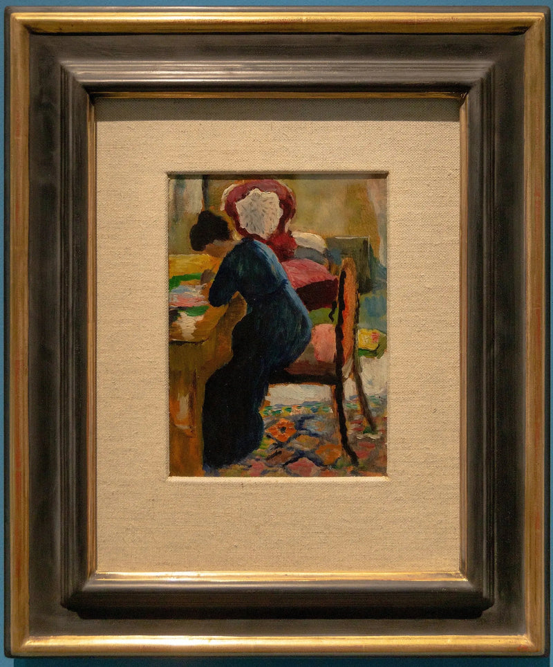 Élisabeth au bureau - August Macke