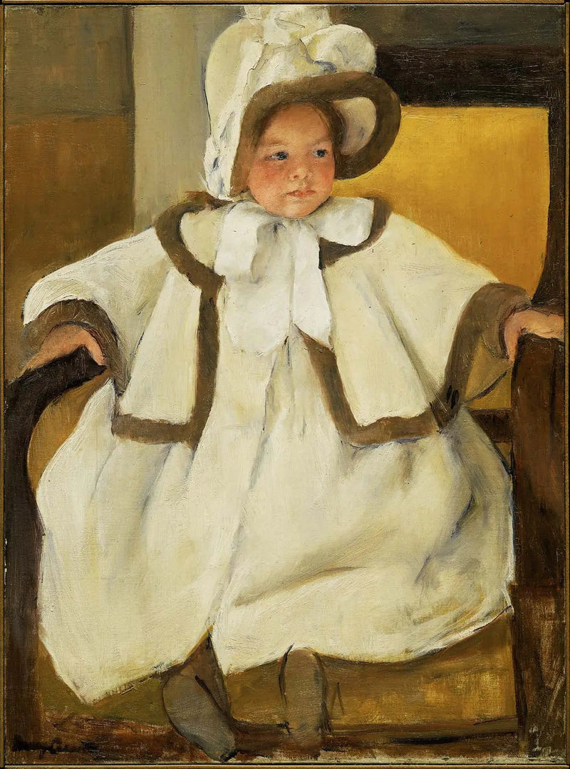 Ellen Mary en blouse blanche - Mary Cassatt