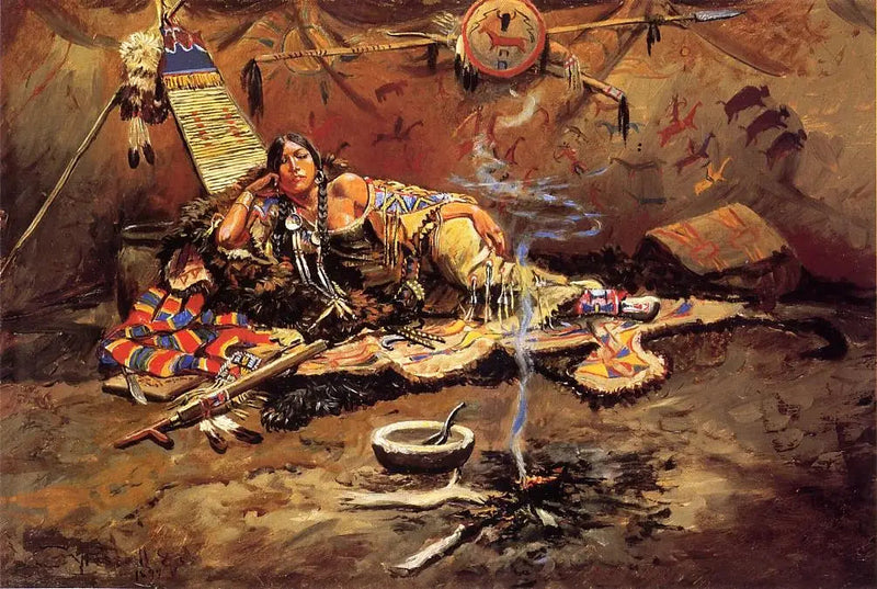 En attente et en colère - Charles Marion Russell