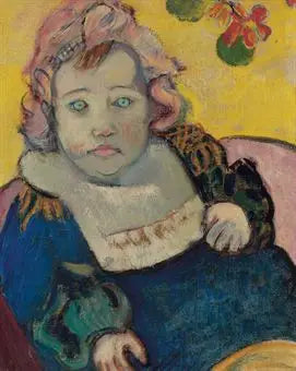 Enfant au bavoir - Paul Gauguin