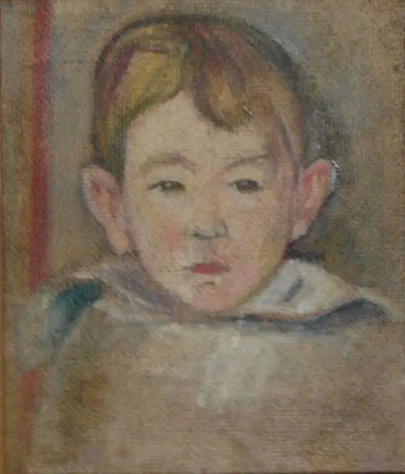 Reproduction du tableau « Enfant créole - Paul Gauguin » par Alpha Reproduction en peinture à l’huile