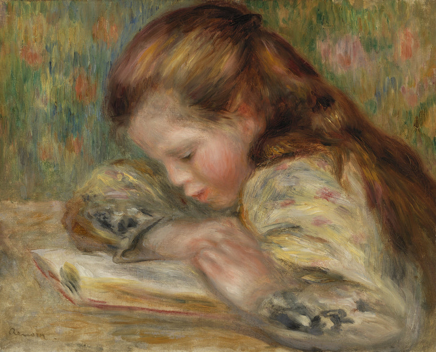 Enfant lisant – Pierre-Auguste Renoir
