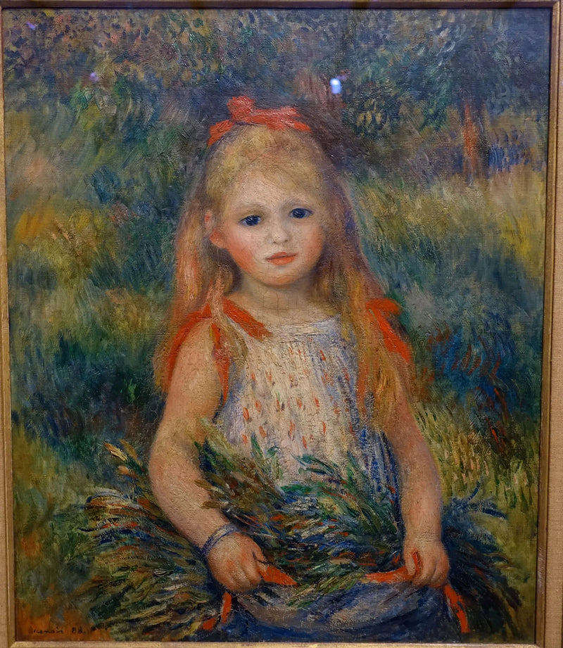 Enfant portant des épis - Pierre-Auguste Renoir