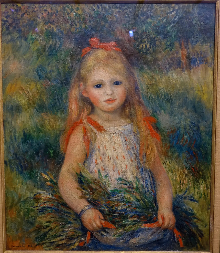 Enfant portant des épis - Pierre-Auguste Renoir