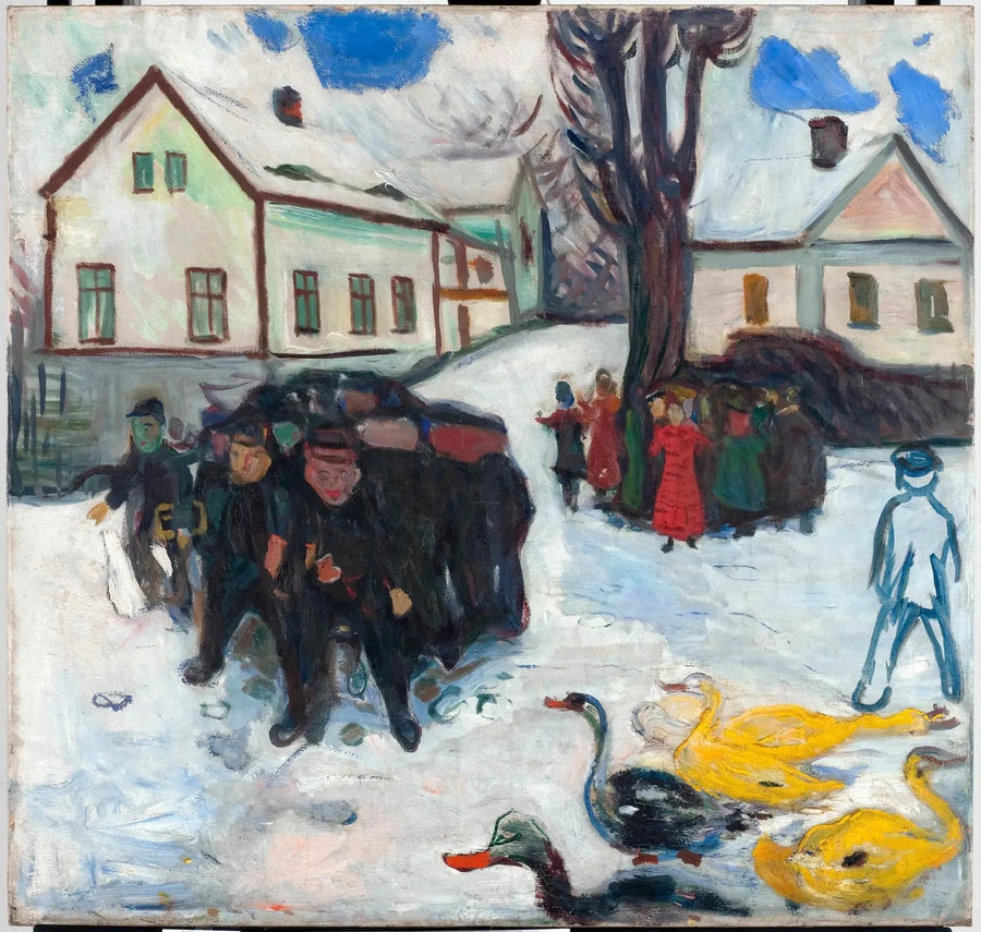 Enfants et Canards - Edvard Munch