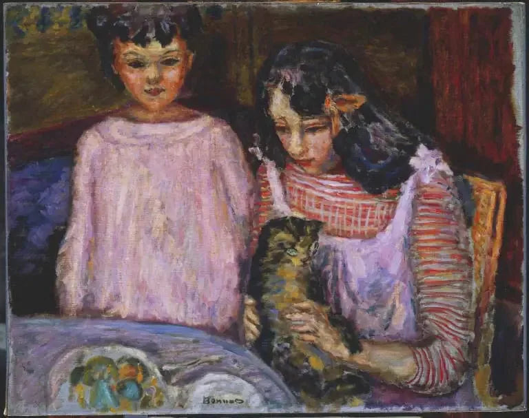 Enfants et chat - Pierre Bonnard