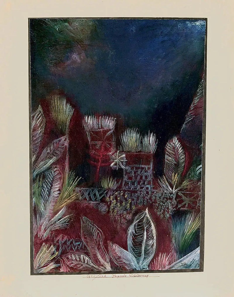 Enfer tropical - Paul Klee