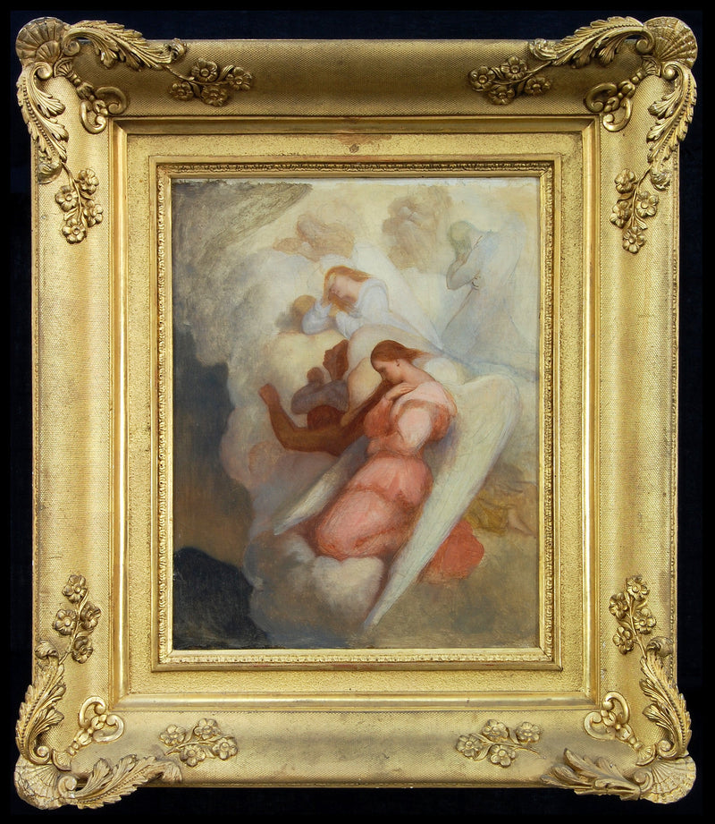 Engelen treurende over den dood van Christus - Ary Scheffer