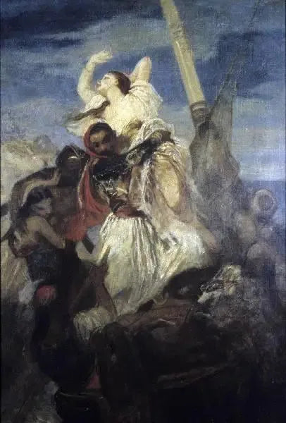 Enlèvement - Eugène Delacroix