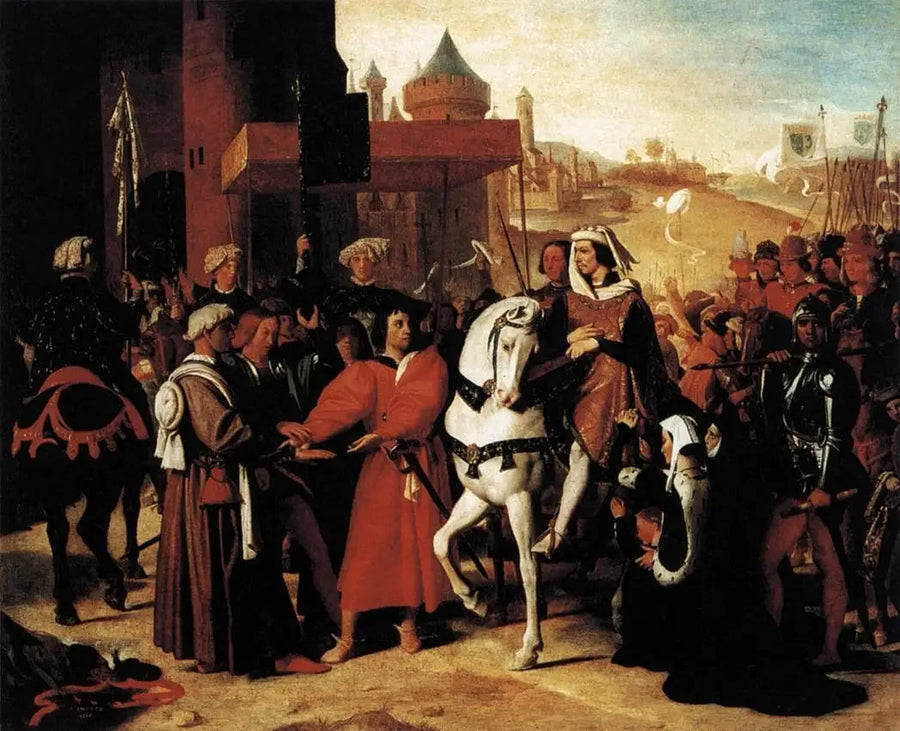 Entrée à Paris du dauphin, futur Charles Quint - Jean-Auguste-Dominique Ingres