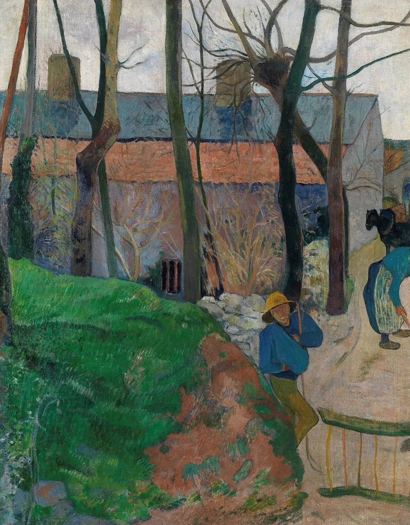 Entrée de ferme - Paul Gauguin