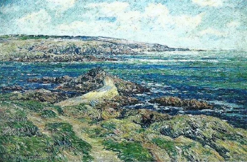 Entrée du port de Doëlan - Henry Moret