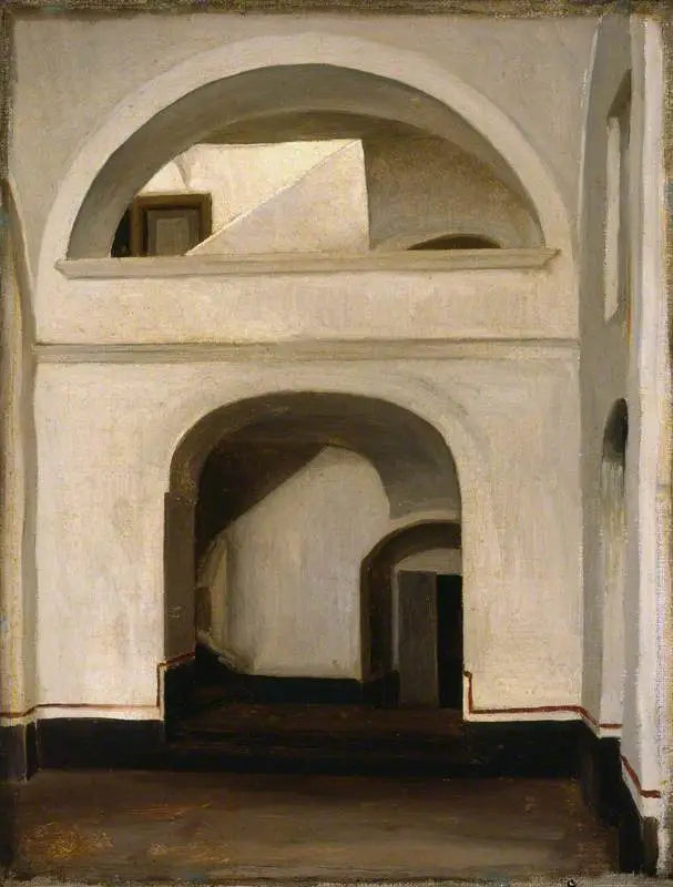 Entrée d'une maison, Capri - Frederic Leighton