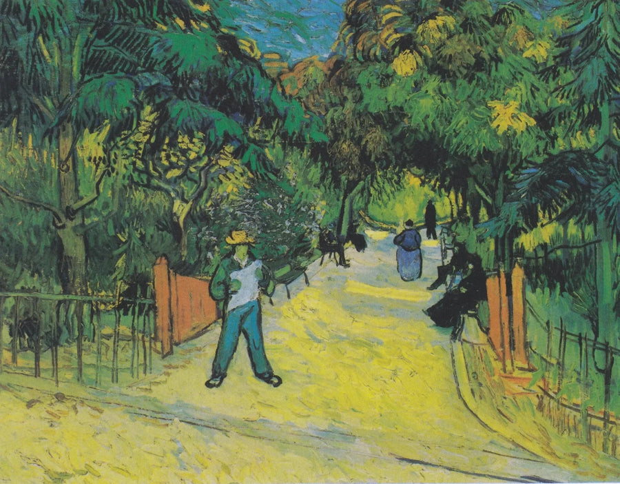 L’Entrée du jardin public à Arles, F566 – Van Gogh
