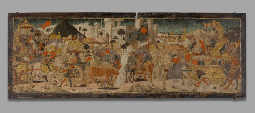 Entrée triomphale à Rome de Titus et Vespasien - Paolo Uccello - Alpha Reproduction