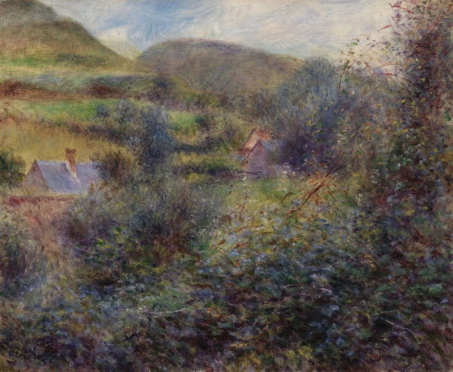 Environs de Berneval, 1879 – Pierre-Auguste Renoir