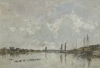 Environs du Faou - Eugène Boudin