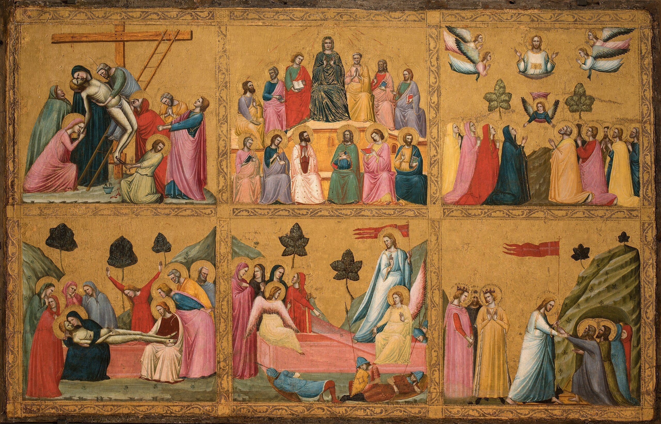 Épisodes de la Passion du Christ - Giovanni Baronzio - Alpha Reproduction