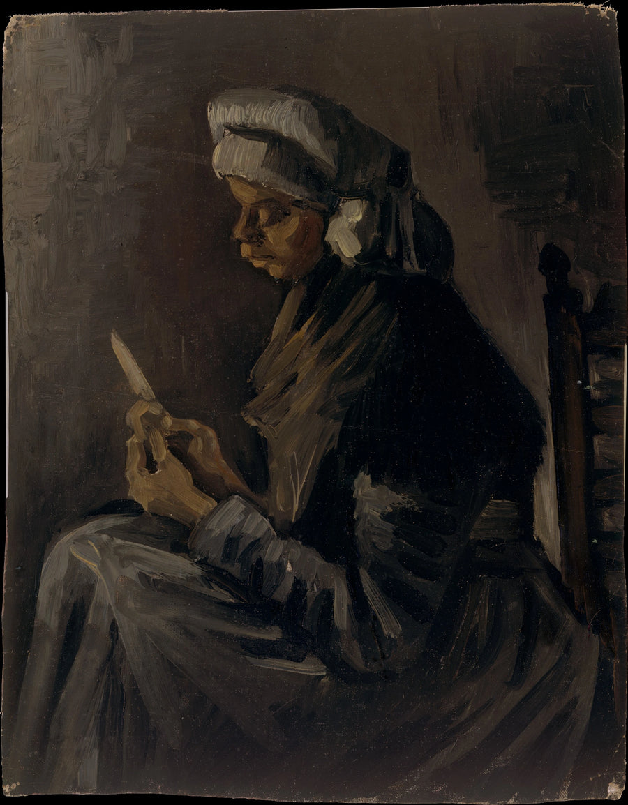 L’Éplucheuse de pommes de terre, F365r – Vincent van Gogh